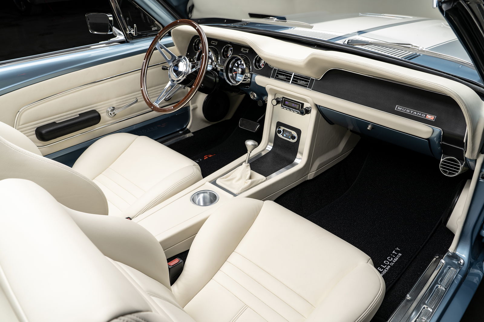 Velocity Signature Series Mustang Convertible - interior